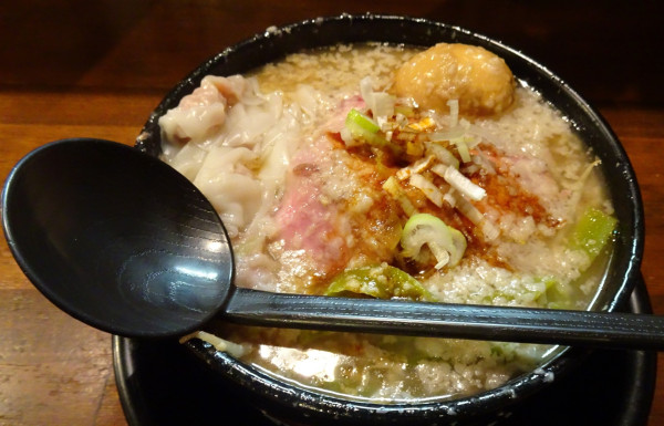 「特我流らーめん（1,080円）麺多め」@麺 池谷精肉店の写真