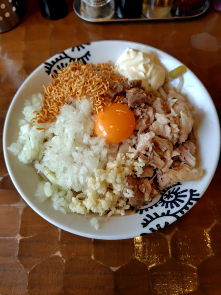 「豚まぜそば￥1100」@特級中華蕎麦 洋介の写真