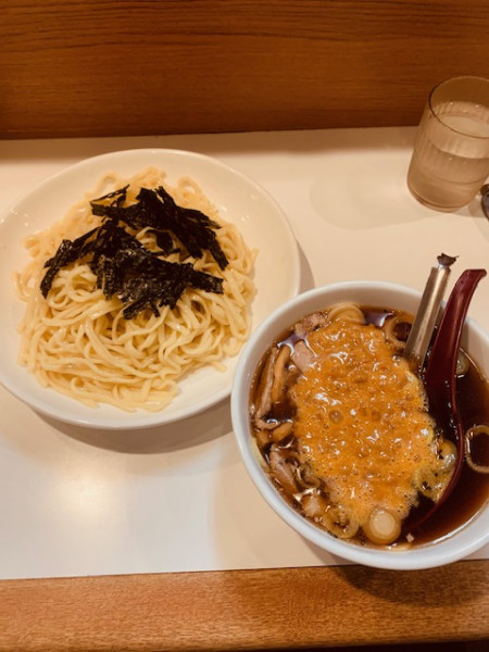 「納豆ざるらぁめん 1100円」@らぁめん ほりうち 新橋店の写真