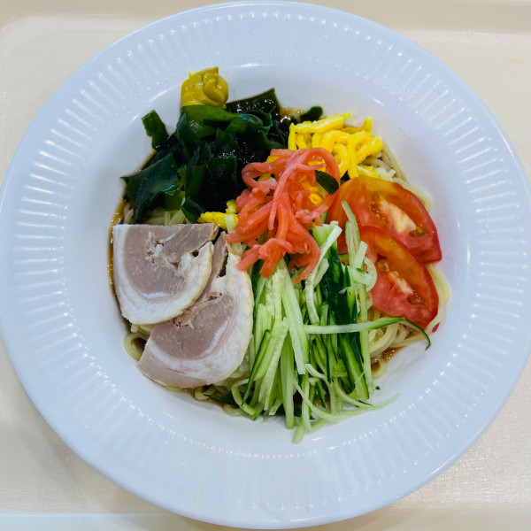 「冷やし中華 650円」@ポッポ 大森店の写真