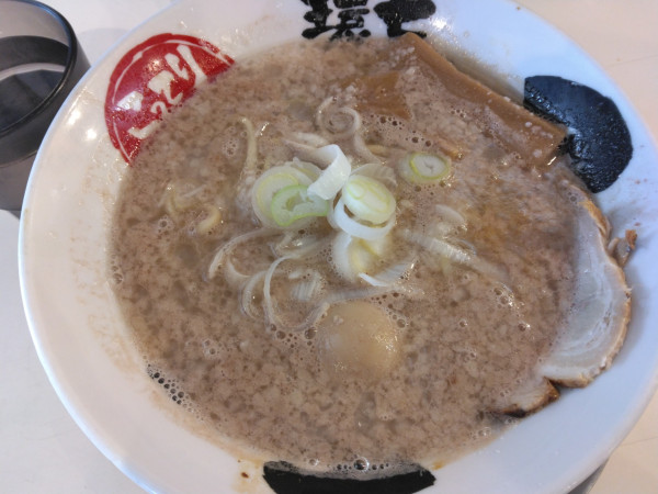 「特製ラーメン1050円(環七の日600円)選択太麺味濃脂多麺」@環七ラーメン てらっちょの写真