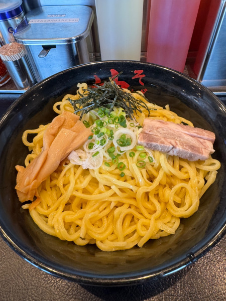 「辛味油そば」@東京油組総本店 甲府昭和組の写真