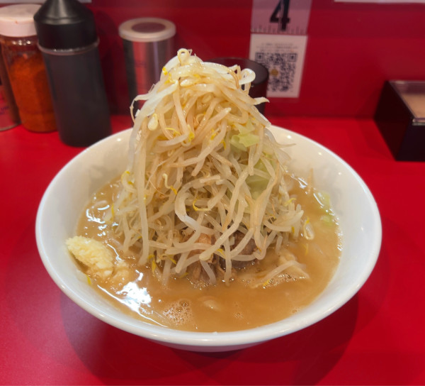 「ミニラーメン 野菜まし ニンニク少なめ」@ラーメン ヨシトミの写真
