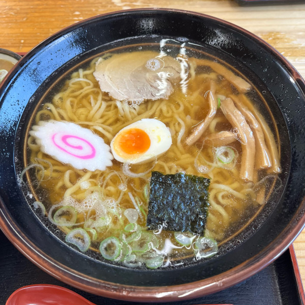 「ラーメン〝醤油・大盛〟」@青竹手打ラーメン むらいちの写真