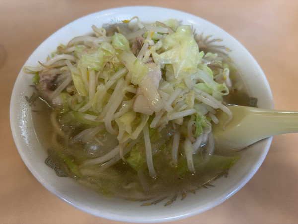 「タンメン」@塩山館食堂の写真