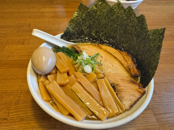 「鯖節そば太麺　塩【トッピング多数】」@らーめん Nageyariの写真
