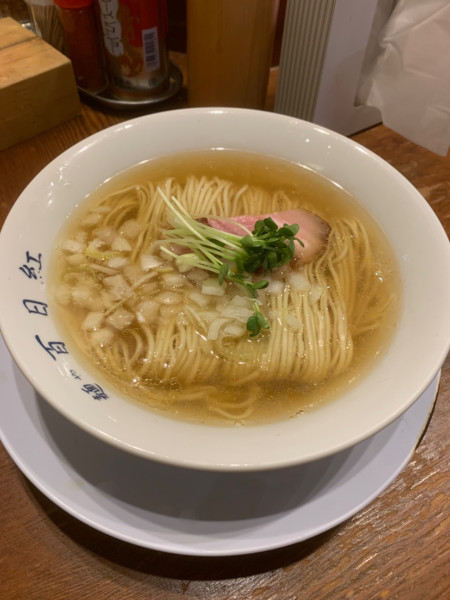 「朝ラーメン塩」@麺や百日紅の写真