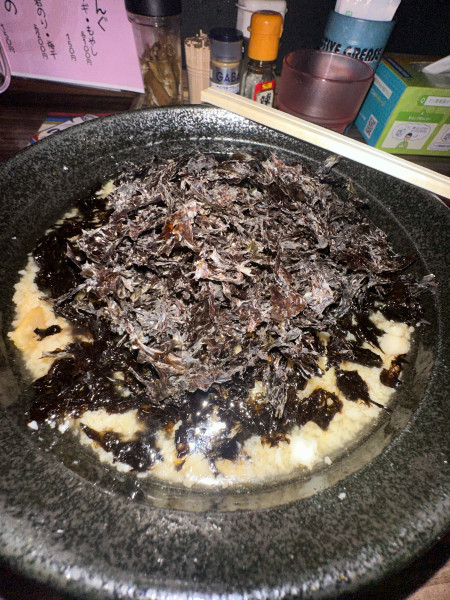 「岩のり　980円」@麺屋 とどろきの写真