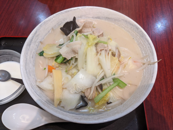 「野菜たっぷりタンメン：1,000円」@重慶料理 東東包の写真