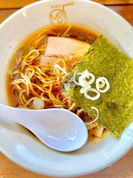 「醸し醤油の黒中華 1,000円」@森商店の写真