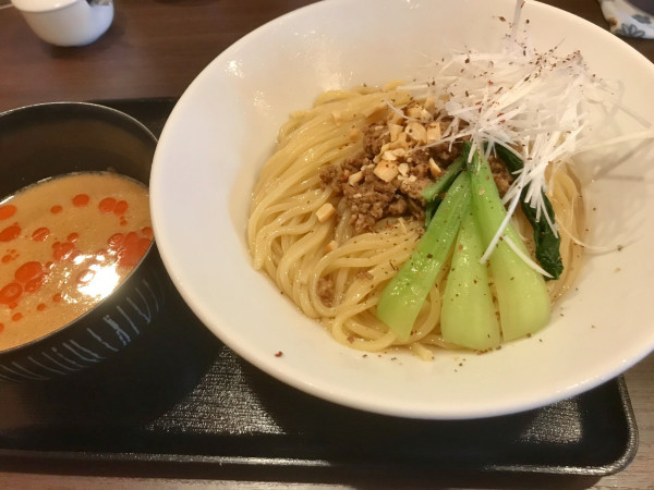 「坦々（タンタン）昆布水つけ麺（1050円）」@昭島昆布水つけ麺ハルノオトの写真