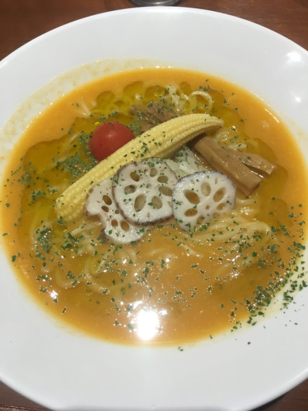 「ベジポタラーメン？」@麺屋 ことぶき 千葉駅前店の写真