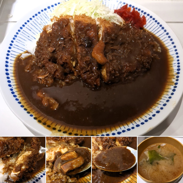 「チキンカツカレー 1000円」@とんかつ 福与志の写真