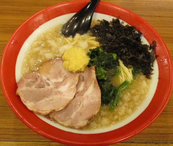 「背脂生姜醤油（細麺）　950円」@百麺 世田谷店の写真