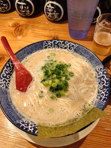 「肉抜き　バリ」@博多ラーメン 鶴亀堂 安城店の写真
