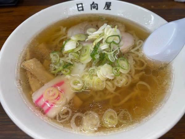 「ラーメン830円」@青竹手打ちラーメン 日向屋の写真