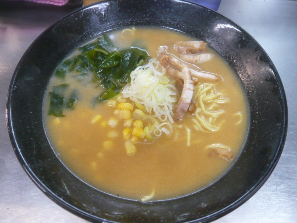 「味噌ラーメン」@爽亭 JR上野駅11・12番線ホームの写真