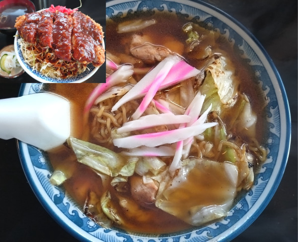 「スープ入焼きそば ￥800」@釜彦の写真