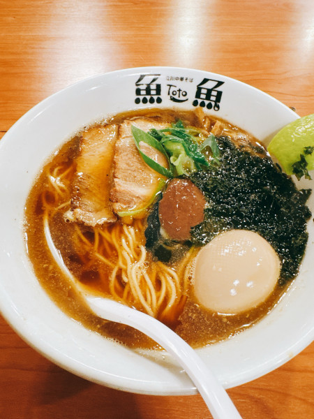 「突撃！秋刀魚らぁ麺」@とと ホンテンの写真
