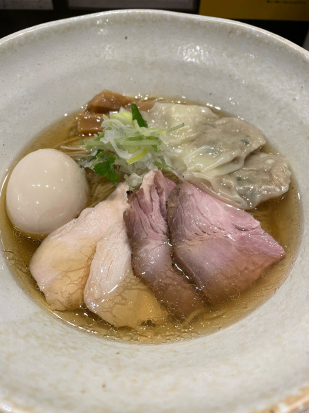 「特製塩 大盛」@麺屋 彩音 ~Sign~の写真