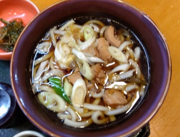 「ランチセット750円 ・鶏うどん」@花園の写真