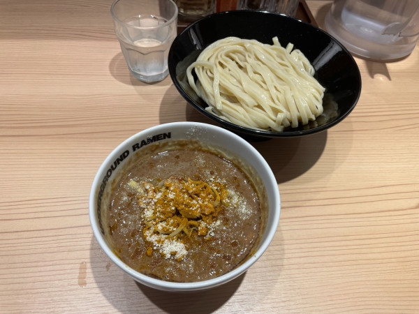 「カレーつけめん」@頑者 UNDERGROUND RAMEN 川越駅店の写真