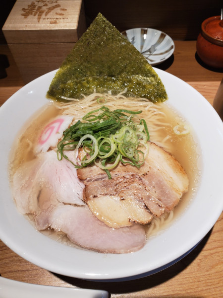 「魚介薫る　貝ダシ汐そば」@おダシと銀しゃり 中華そば 新たの写真