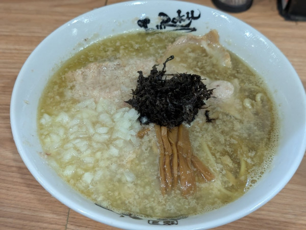 「おやすみラーメン　背脂煮干し」@麺屋 丈六の写真