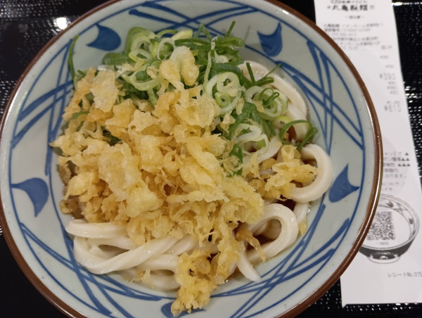 「ぶっかけうどん(冷)・並(¥390)」@丸亀製麺 イオンモールKYOTO店の写真