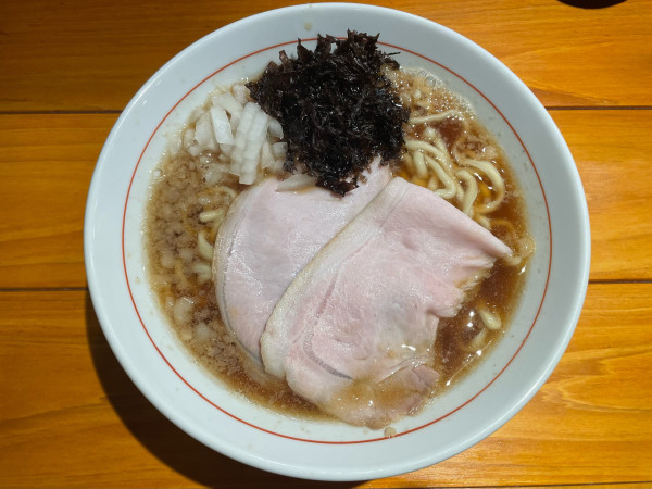 「背脂煮干中華そば（醤油）」@背脂煮干し中華そば 和市 大崎店の写真