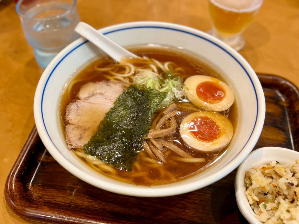 「煮玉子らあめん」@好日の写真