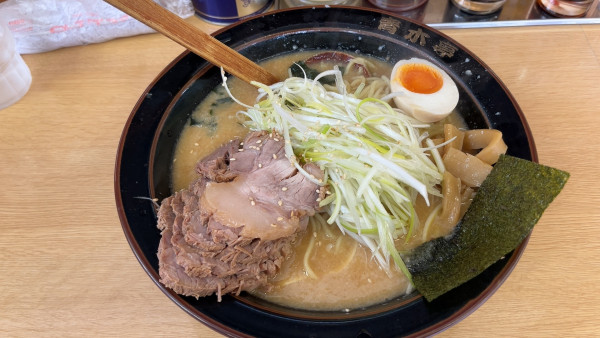 「定番　味噌　小　、小ライス」@ラーメン青木亭 戸田店の写真