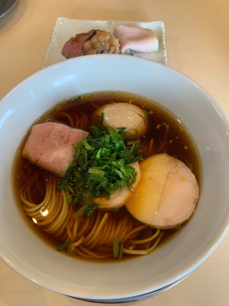 「特製中華そば」@麺道 麒麟児の写真