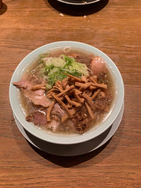 「中華そばメンマトッピング」@えっちゃんラーメン。の写真