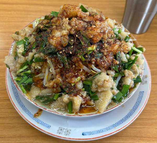 「限定 小 にらーめん ニラマシ」@らーめん漢道の写真