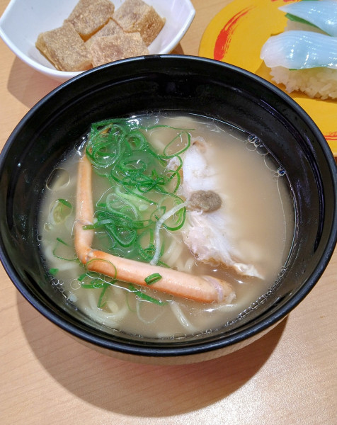 「新・濃厚カニ味噌ラーメン」@スシロー 羽生店の写真