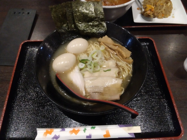「特製焼きあご中華そば　塩(1130円)」@中華そば みずはの写真