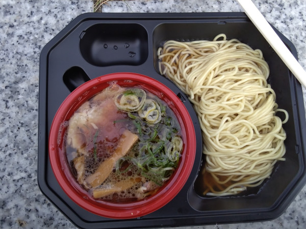 「［特級鶏蕎麦龍介土浦学園通り店］釜揚げ昆布水つけ蕎麦」@第2回ラーメン万博2024 in TSUCHIURAの写真