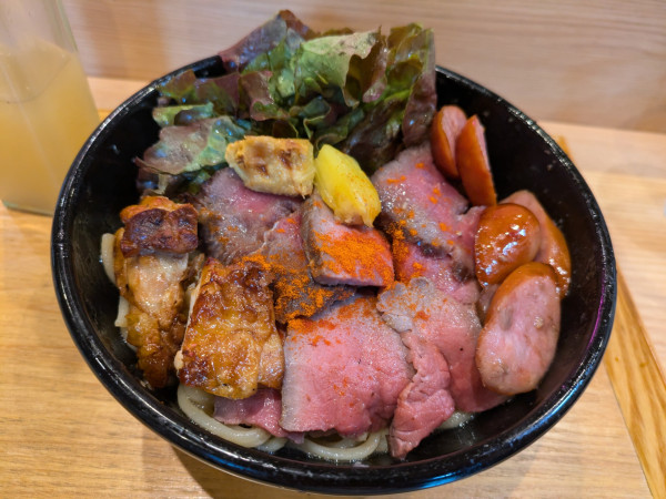 「ワイルドジャポネーゼ大盛り(シール無料)」@Handicraft Worksの写真