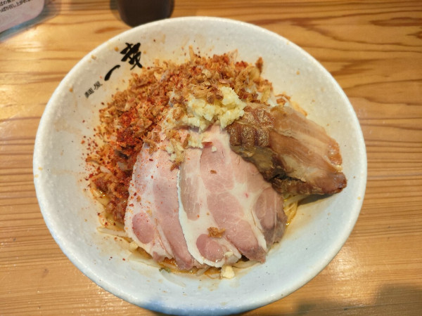 「汁なし鶏G大盛り」@麺屋 一幸の写真