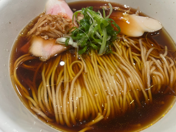 「熟成醤油そば¥1100」@中華そば とちの葉の写真