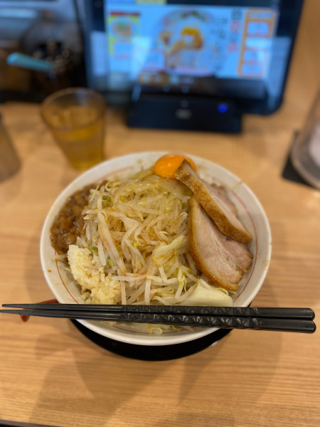 「汁なし二郎」@ラーメン匠の写真