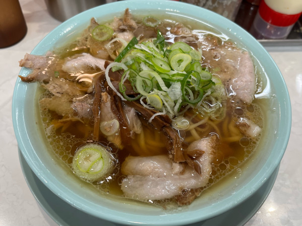 「中華そば+白めし」@なぎちゃんラーメン 元住吉店の写真