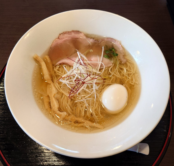 「味玉塩そば(1000円)」@塩そば専門店 麺屋ギャオスの写真