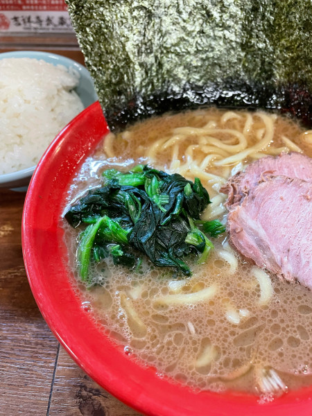 「ラーメン ライス」@吉祥寺 武蔵家の写真