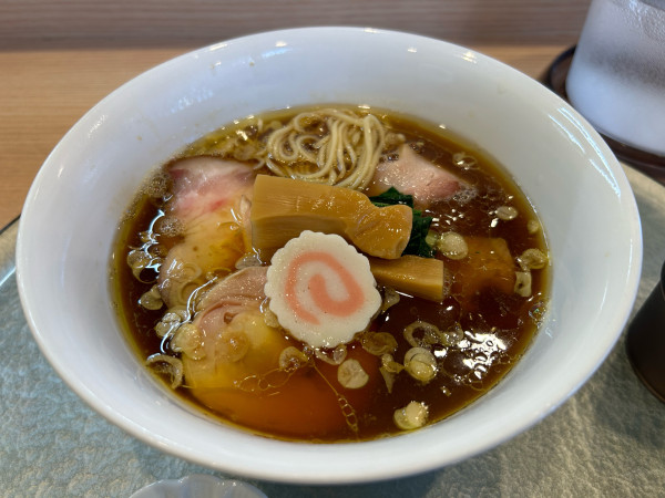 「深緑黒出汁1650円」@中華そば 深緑の写真