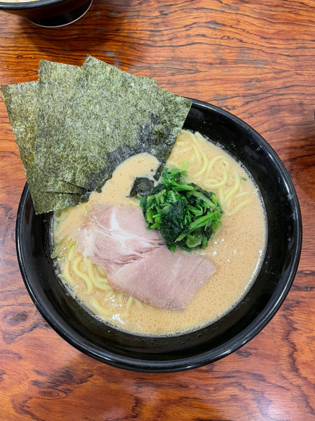 「ラーメン＋ライス」@濃厚家の写真