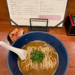 煮干蕎麦＋豚肩ロース生ハム風