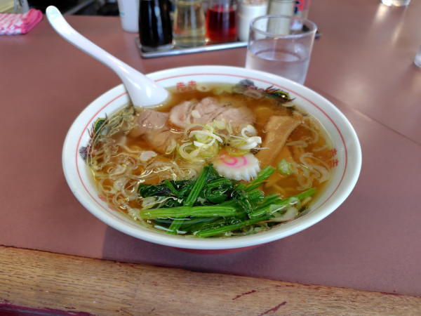 「醤油らーめん¥750」@中華そば 佐藤の写真