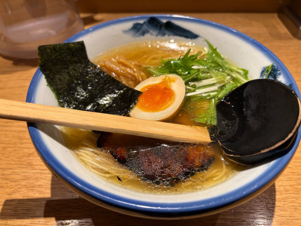 「柚子塩らーめん」@AFURI 新宿ルミネの写真